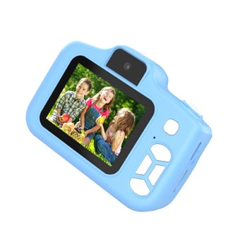 T2 serija mini digitalna kamera s dvostrukom prednjom i stražnjom kamerom, za djecu, 12–20 MP, 2.0-inčni LCD, TF kartica, ABS tijelo