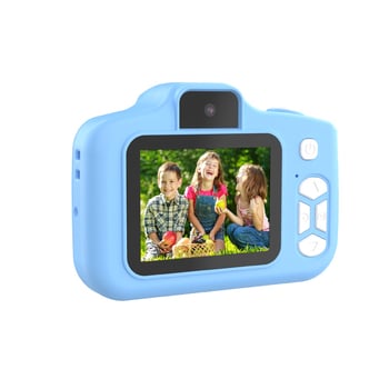 T2 serija mini digitalna kamera s dvostrukom prednjom i stražnjom kamerom, za djecu, 12–20 MP, 2.0-inčni LCD, TF kartica, ABS tijelo