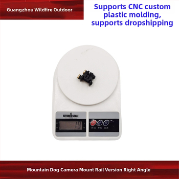 Plastikinis stačiakampis bėgelio laikiklis GoPro 6–10