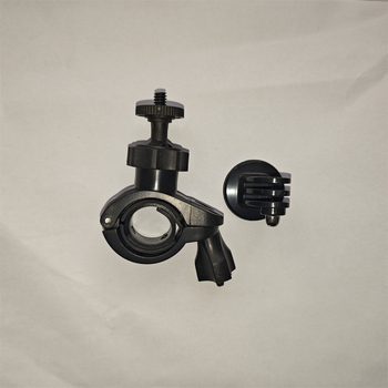 GoPro DJI Mountain Dog nosač za bicikl i motocikl s adapterom (ABS+PC; kompatibilni modeli: GoPro DJI Mountain Dog; ispisano logo: Support; paket sadrži: klemu + adapter + vijak)