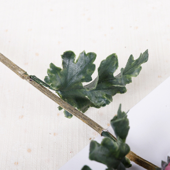 Crizantemă artificială din plastic moale – PVC și adeziv moale, turnare prin injecție, ramură unică, decor interior