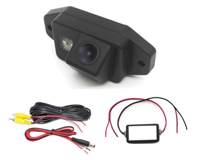 BYC-8077 Galinė vaizdo kamera Toyota Yaris ir RAV4, 170° matymo kampas, 928×500 raiška, 12V, atspari vandeniui, AV vaizdas