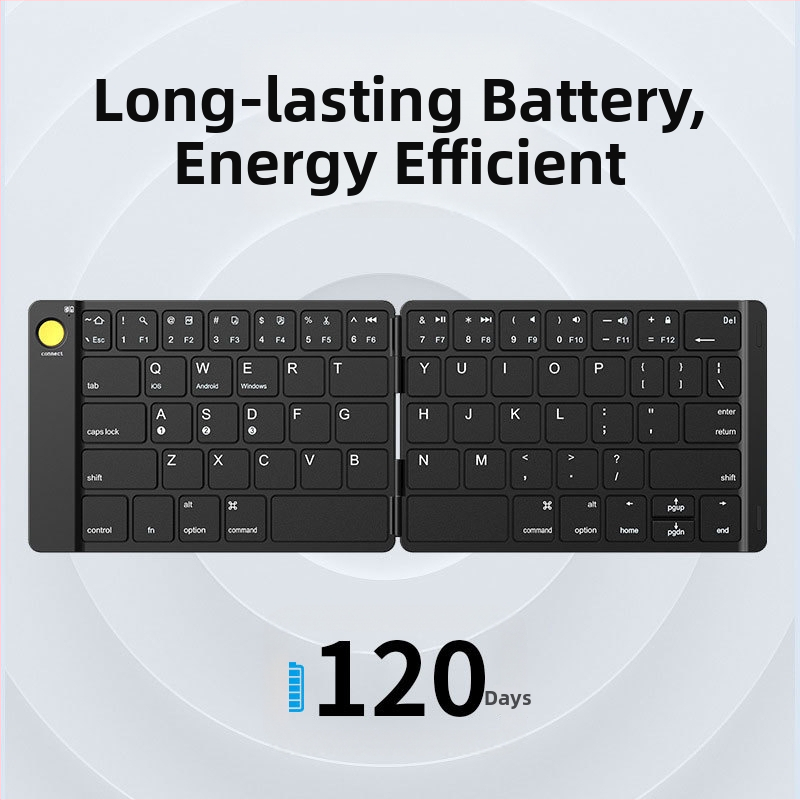 Mf10 Bezdrôtová Bluetooth klávesnica pre tablet, 66 kláves, bezdrôtové pripojenie, kompatibilné s tablet PC, ABS materiál