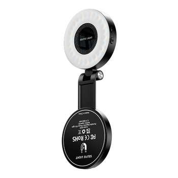 LED svjetlo za telefon — magnetsko ogledalo, džepno svjetlo za selfie, ručno, s tri boje temperature; snaga ispod 10W, 3.7V, model M28