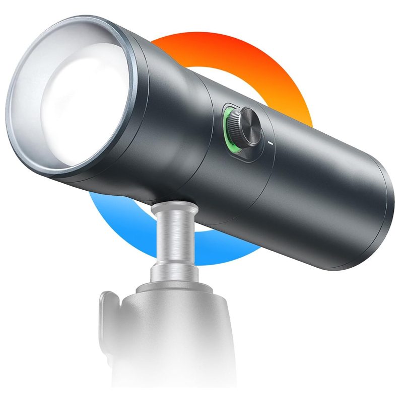 Prenosné svetlo na dopĺňanie pre fotografiu so zoomom, model D15, 10W, nastaviteľná farebná teplota 2500-9900K, vstavaná batéria, vhodné pre živé prenosy a portrétovú fotografiu