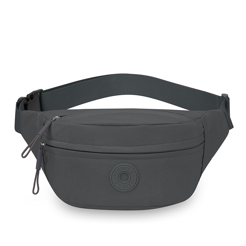 Ženska crossbody torbica, gradska jednostavnost, najlon, zatvarač, džepovi za telefon i dokumente, poliester podstava