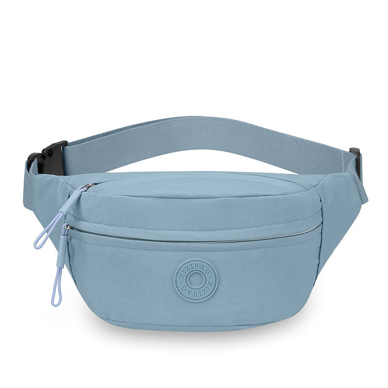Ženska crossbody torbica, gradska jednostavnost, najlon, zatvarač, džepovi za telefon i dokumente, poliester podstava