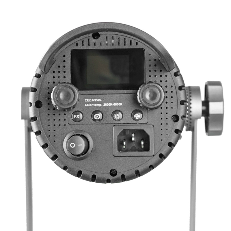 KS-400II LED φως συμπληρωματικό για ζωντανές μεταδόσεις με τρεις θερμοκρασίες χρώματος, 150W+, 100-240V, κάθετη στήριξη