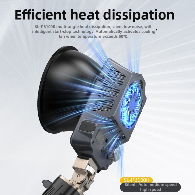 Φωτιστικό πλήρωσης φωτογραφίας - 100W RGB COB, φορητό με χειρολαβή, 24 ειδικά εφέ, CRI ≥95