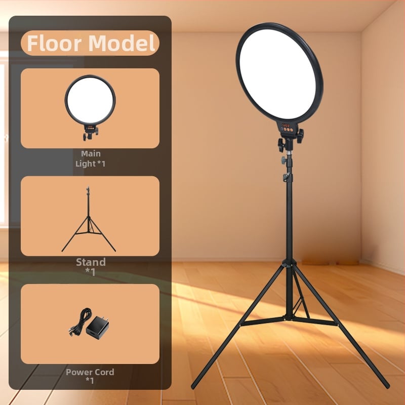 LED töltőfény élő közvetítéshez - Modell M300, Teljesítmény 10-50W, Feszültség 5V/3A, Három színhőmérséklet