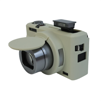 Silikono apsauginė dėklas Canon PowerShot G7X Mark III – kluč stiliaus, suderinamas su G7X3, silikono vidinė įdaila, atsparus korpusas