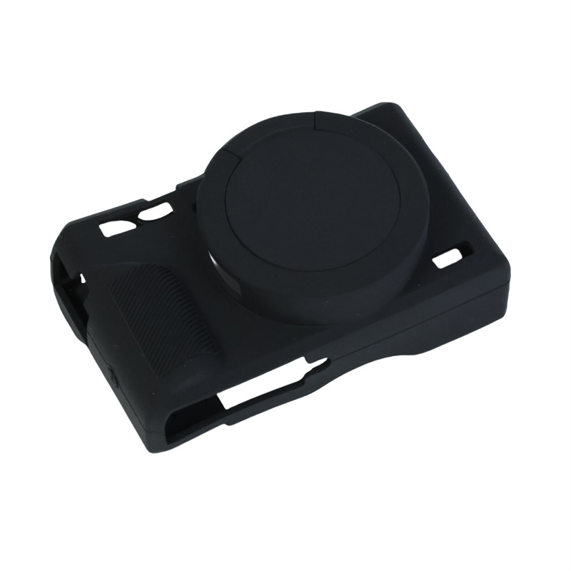 Silikono apsauginė dėklas Canon PowerShot G7X Mark III – kluč stiliaus, suderinamas su G7X3, silikono vidinė įdaila, atsparus korpusas