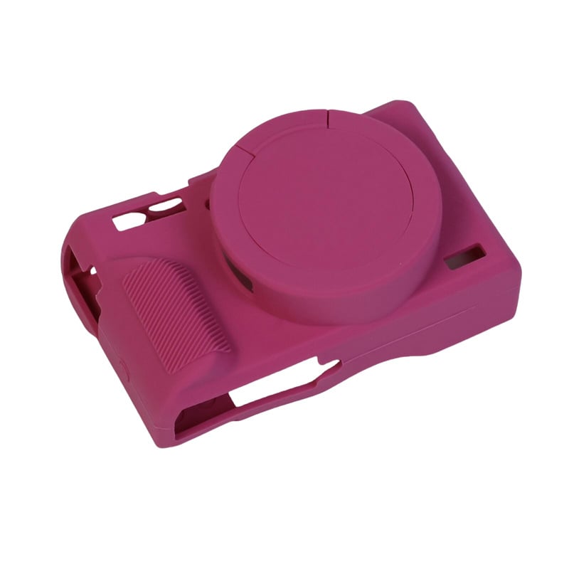 Silikono apsauginė dėklas Canon PowerShot G7X Mark III – kluč stiliaus, suderinamas su G7X3, silikono vidinė įdaila, atsparus korpusas