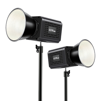 YM-S60 COB LED vonkajšie svetlo pre fotografiu – ručné, prenosné osvetlenie pre živé vysielanie a fotografovanie, 60W, vstavaná batéria
