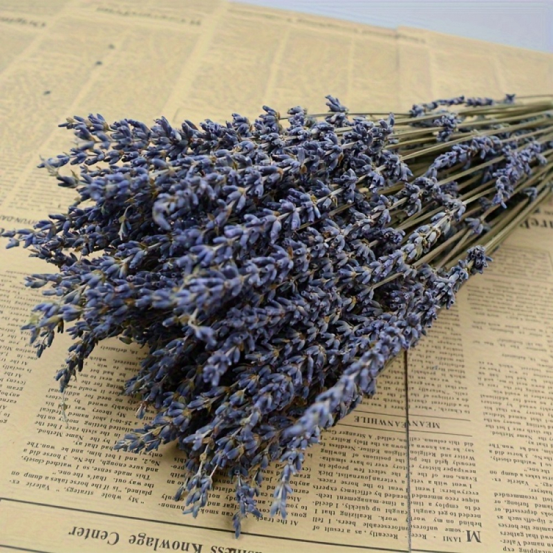 Лавандулов букет, сушени цветя, естествено без боядисване, сушени клончета, за ароматни пакетчета и ароматерапия, опаковка в OPP пакет