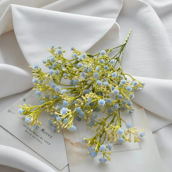 Starry Sky umjetni buket Baby's Breath, Jednostrani, Plastika i svila cvijeće, Hotelska i kućna dekoracija, Fotografijski rekvizit