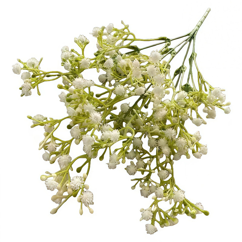 Starry Sky umjetni buket Baby's Breath, Jednostrani, Plastika i svila cvijeće, Hotelska i kućna dekoracija, Fotografijski rekvizit