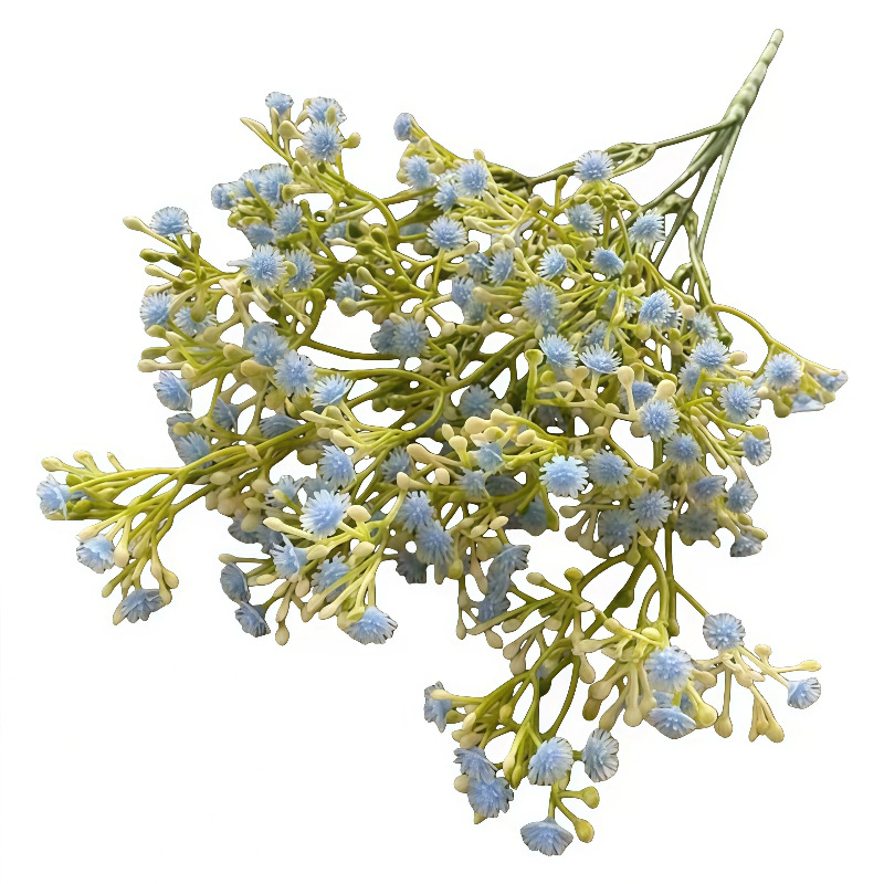 Starry Sky umjetni buket Baby's Breath, Jednostrani, Plastika i svila cvijeće, Hotelska i kućna dekoracija, Fotografijski rekvizit