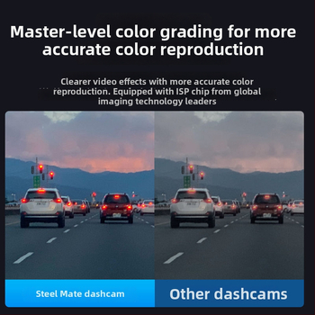 4K dash kamera su 120° matymo kampu, SD kortelės saugojimas, judesio aptikimas, be ekrano