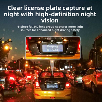 4K dash kamera su 120° matymo kampu, SD kortelės saugojimas, judesio aptikimas, be ekrano