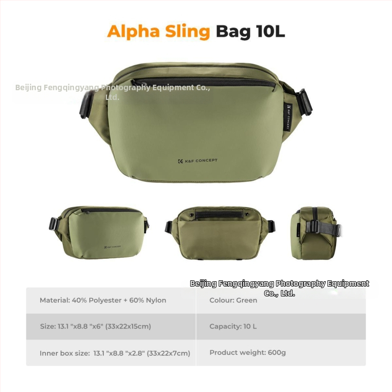 K&F Concept Fuji be veidrodžio fotoaparato krepšys su crossbody diržu – Fotografijos rinkinys