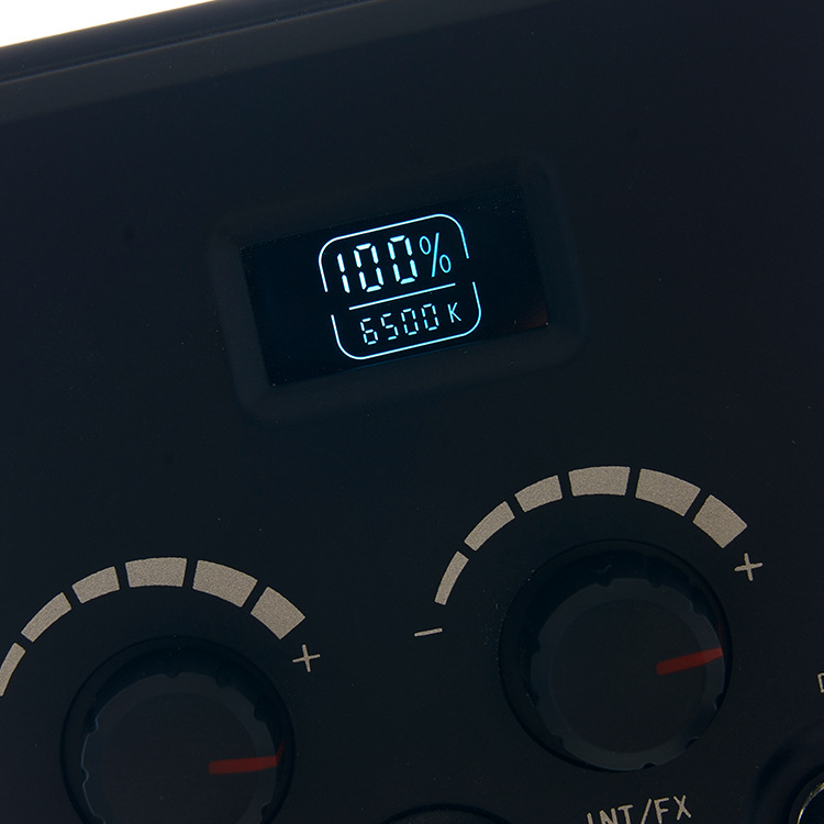 Prenosné vonkajšie osvetlenie pre fotografovanie — COB LED 100W, 24V, ručné použitie, tri teploty farieb