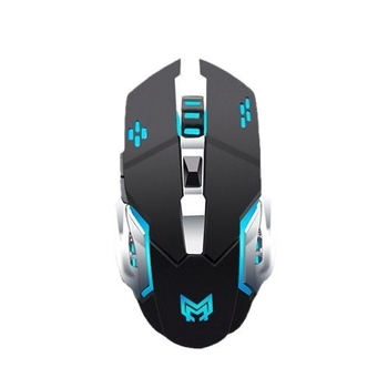Mouse wireless de gaming cu conectivitate 2.4G/Bluetooth, DPI 1600, 6 butoane, rază de până la 10 m și iluminare