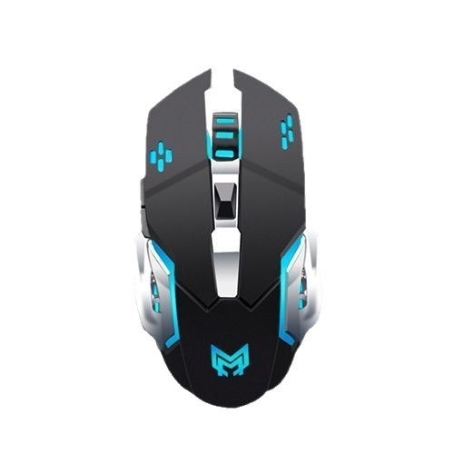 Mouse wireless de gaming cu conectivitate 2.4G/Bluetooth, DPI 1600, 6 butoane, rază de până la 10 m și iluminare