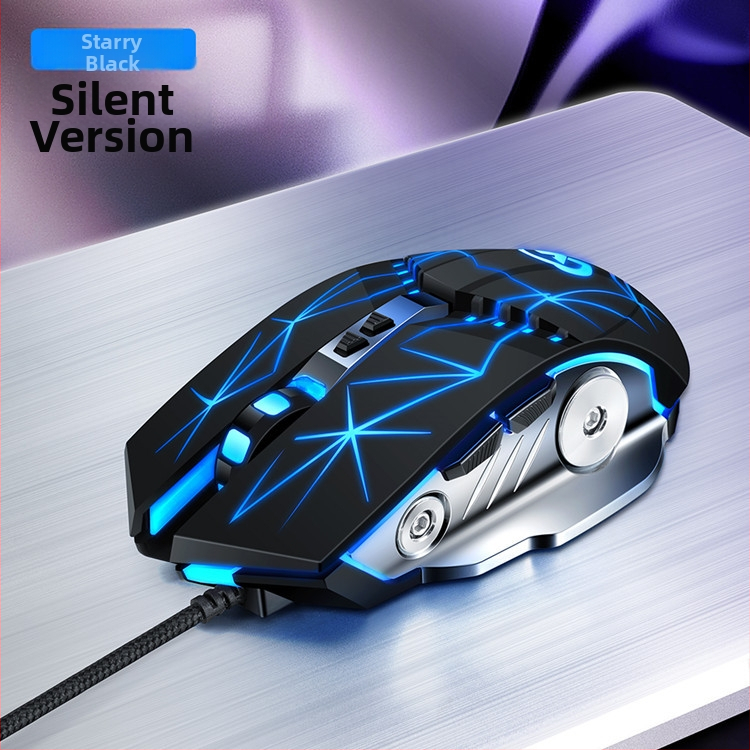 GM20 káblová optická herná myš, 6 tlačidiel, 1600 DPI, USB, 6 úrovní DPI