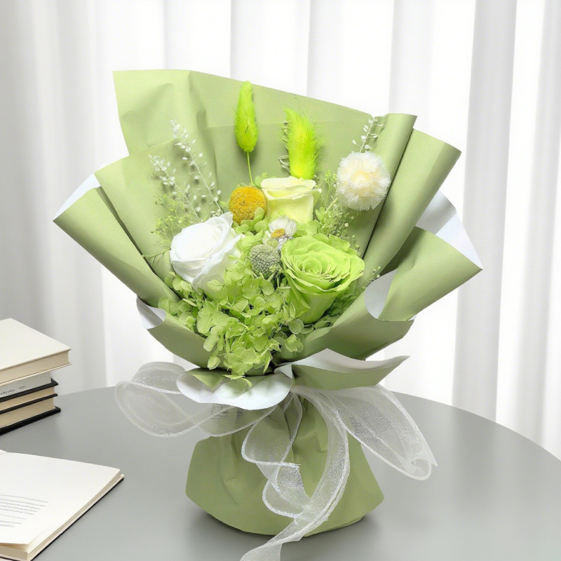 Sačuvani buket ruža u darovnoj kutiji - suhe ili večne ruže, vrsta ruža, za rođendan, za parove