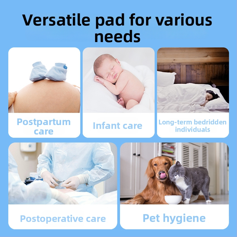 Hill ühekordne meditsiiniline hoolduspadi täiskasvanutele – hügieeniline voodiläbipadi haigla/arstitse vastuvõtu vooditele; säilivusaeg viis aastat; tootekood XS-medical nursing pad