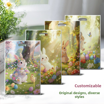 3D kiškio saldumynų pakuotės maišelis, plastikas, laminavimas, logotipo spauda, kasdieniam naudojimui, Youze