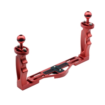 Alumīnija sakausējuma zemūdens korpusa stiprinājums GoPro/Xiaoyi, modelis PY-046, 3 mezgli, svars 0,556 kg