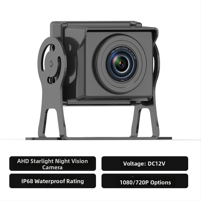 DN02 spätná kamera, 1080P AHD, 12V, 45° nastaviteľný uhol, vhodná pre nákladné autá, komerčné vozidlá a stavebné stroje