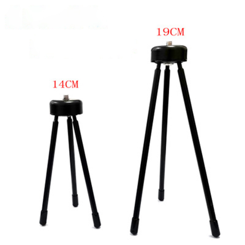 Metalni stolni stativ za fotografiju, mini stativ, 3-sekcijski, 3D gimbal, konstrukcija od željeza i PVC
