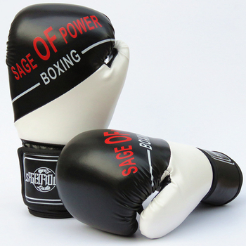 Mănuși de box pentru antrenament – Right Saint; compatibile Muay Thai; antrenament cu sac de nisip; pentru adulți și copii