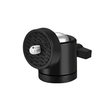 Kovová guľová hlava pre statív, 360° horizontálne a vertikálne otáčanie, závit 1/4", hmotnosť 0,2 kg, model Q29