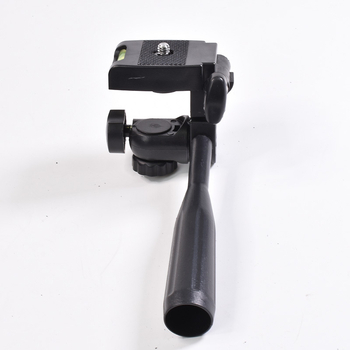 Κεφαλή τρίποδου με χειριστήριο για κινητό, 3D γκίμπαλ, 1/4in σύνδεση στήριξης, οριζόντια περιστροφή 180°, κάθετη 90°, βάρος 80 g, εξωτερική χρήση