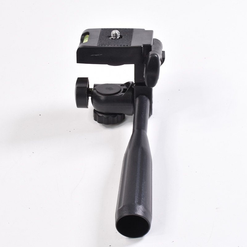 Κεφαλή τρίποδου με χειριστήριο για κινητό, 3D γκίμπαλ, 1/4in σύνδεση στήριξης, οριζόντια περιστροφή 180°, κάθετη 90°, βάρος 80 g, εξωτερική χρήση