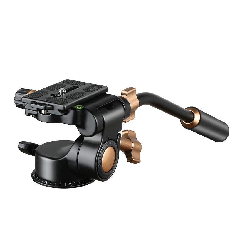 Light Age Q08 3-osi gimbal s hydraulickým tlmením pre DSLR na hliníkovom statíve