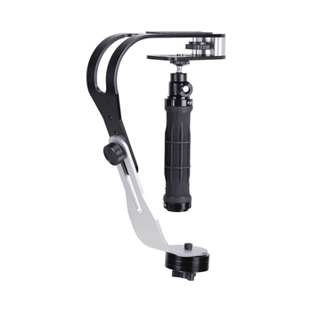 Ručni stabilizator za DSLR/DV kamere (metal, 0,9 kg) s 360° horizontalnom i vertikalnom rotacijom te univerzalnim 1/4-inch vijkom - TOMNEW