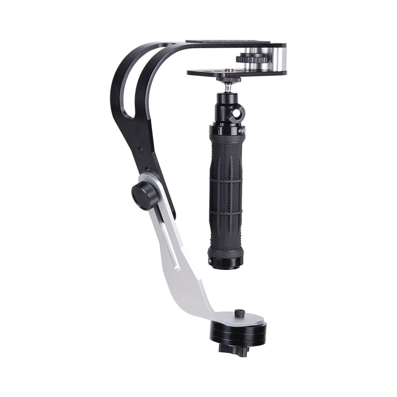 Ručni stabilizator za DSLR/DV kamere (metal, 0,9 kg) s 360° horizontalnom i vertikalnom rotacijom te univerzalnim 1/4-inch vijkom - TOMNEW