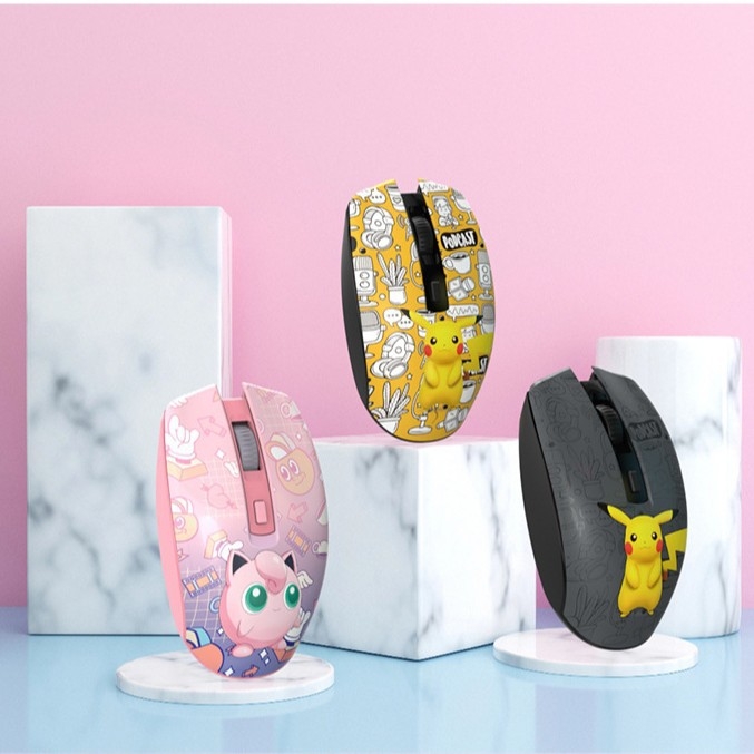 T3 Bežični Bluetooth tiho miš s 4 tipke, 1000dpi optički senzor, USB, dual-mode 2.4G/Bluetooth, domet 10 m, četverosmjerno kotačić