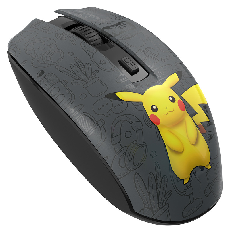 T3 Bežični Bluetooth tiho miš s 4 tipke, 1000dpi optički senzor, USB, dual-mode 2.4G/Bluetooth, domet 10 m, četverosmjerno kotačić