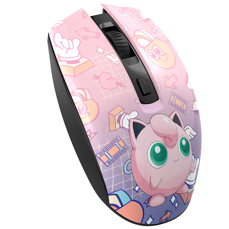 T3 Bežični Bluetooth tiho miš s 4 tipke, 1000dpi optički senzor, USB, dual-mode 2.4G/Bluetooth, domet 10 m, četverosmjerno kotačić