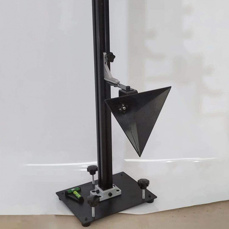 Radarstūra reflektors, pilnmetāla modelis automobiļu kalibrēšanai, RCS stūra mikrobangām radar, 4 sensori, 12V barošana, skaņas signāls (buzzer)