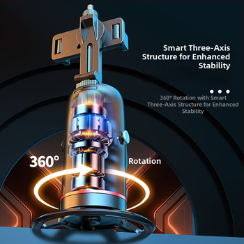Gimbal pre telefón s AI rozpoznávaním tváre a sledovaním – 360° pan-tilt, kompatibilný so smartfónom, bez aplikácie