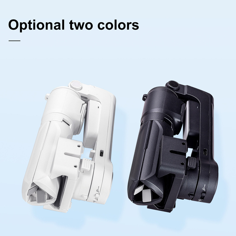 A10 dvojosý gimbal stabilizátor pre mobilné telefóny s Bluetooth, antivibračný systém, ABS telo, 287 g, ručné nastavenie, vnútorné a vonkajšie použitie