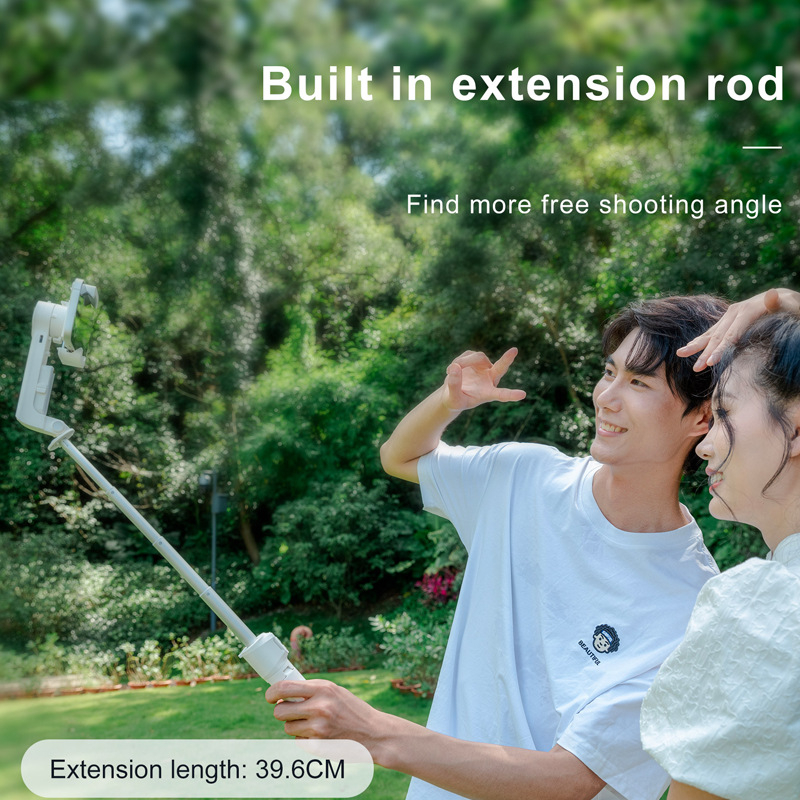 A10 dvojosý gimbal stabilizátor pre mobilné telefóny s Bluetooth, antivibračný systém, ABS telo, 287 g, ručné nastavenie, vnútorné a vonkajšie použitie