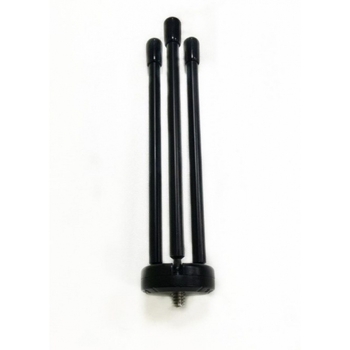 Stolný stojan na telefón s 3D gimbalom, 3-článková konštrukcia z železa a PVC, platňa na rýchle uvoľnenie